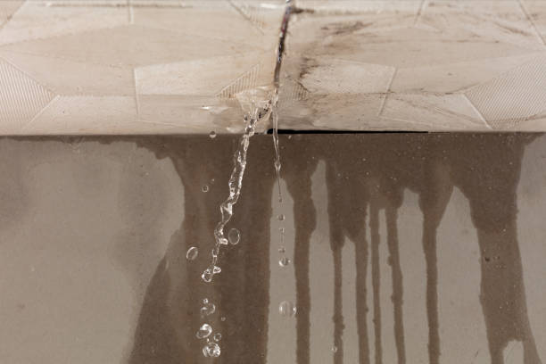 Professional Sewage Cleanup technician working in Huntington, TX